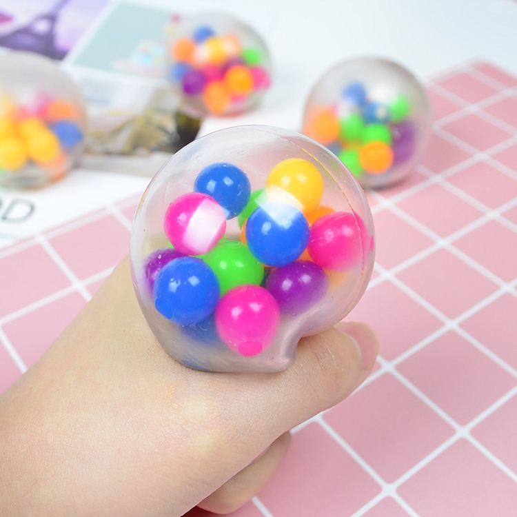Hot Selling Colorful Water Ball Antistress Hand Squeeze Toy Release Pressure Children Gift Toy Wholesale